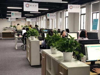 塞纳世办公现场图