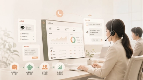 AI 客服系统与客服运营服务封面图