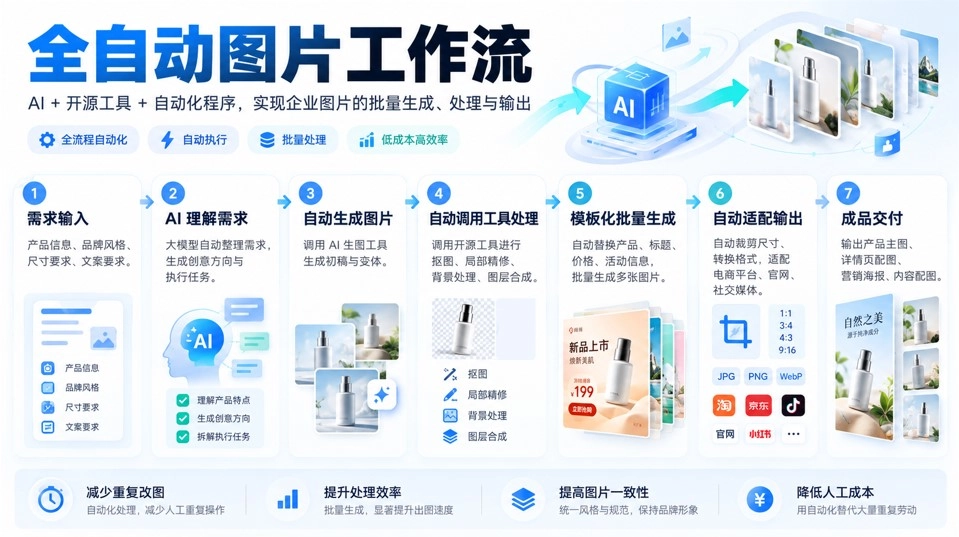 企业级AI美工的落地方案：AI图片设计与自动化处理